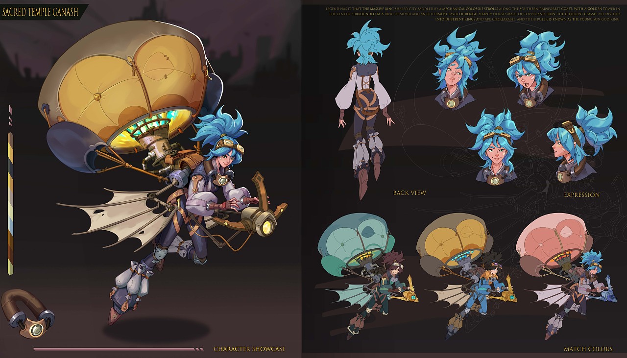 神都伽纳什-角色设计汇总