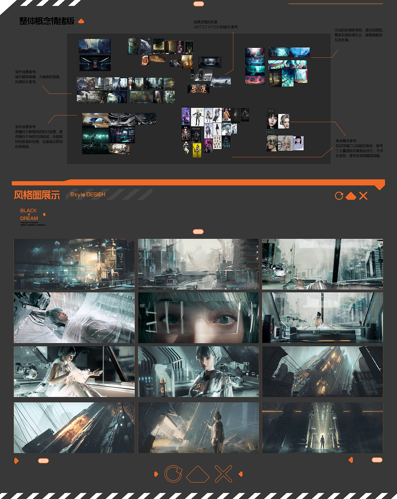 BLACKDREAM-墨梦 风格设计
