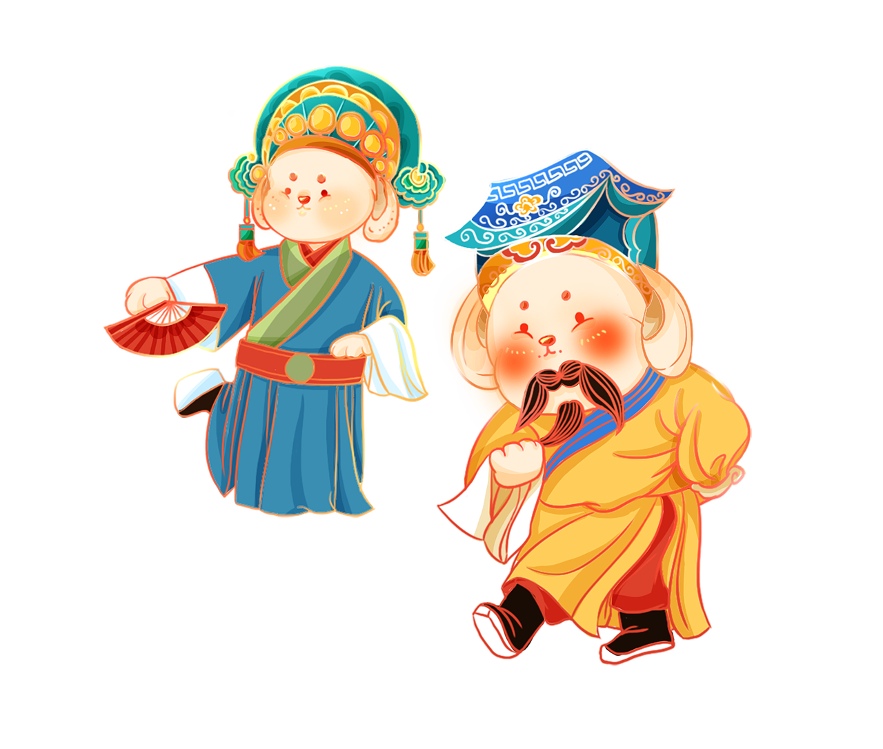 国潮非遗| 京剧兔子《兔韵》不一样的京剧韵味~