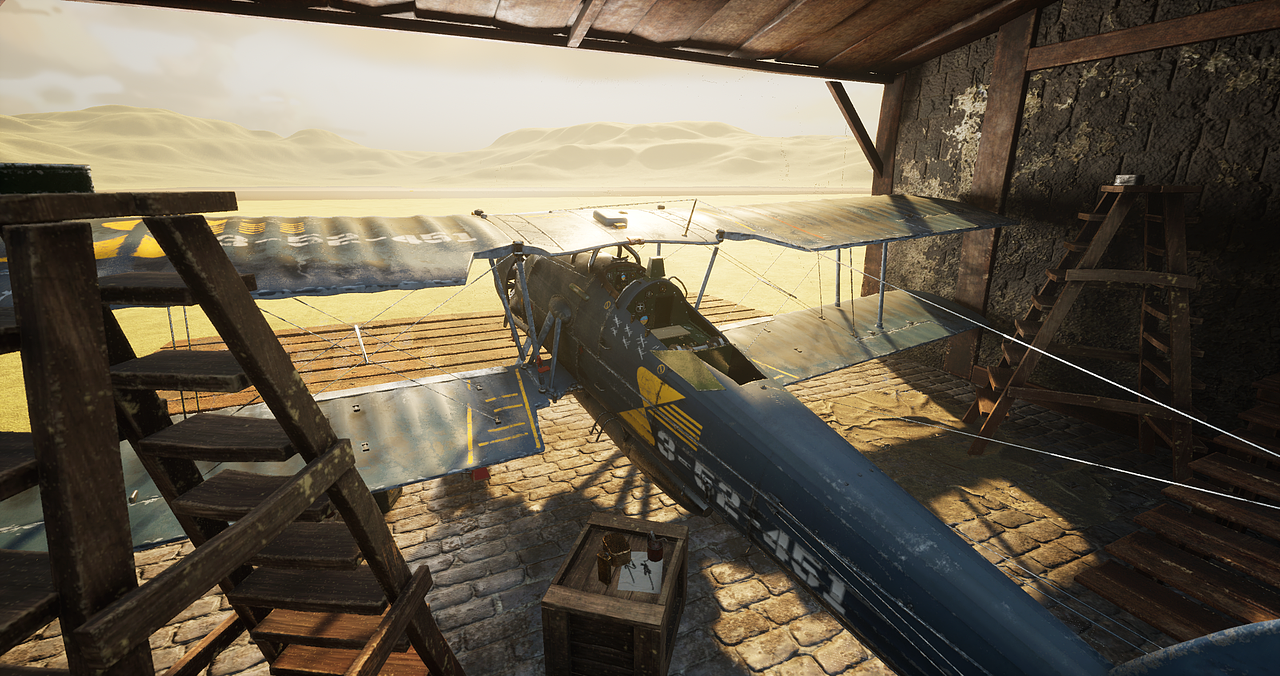 蒸汽朋克风格的小屋