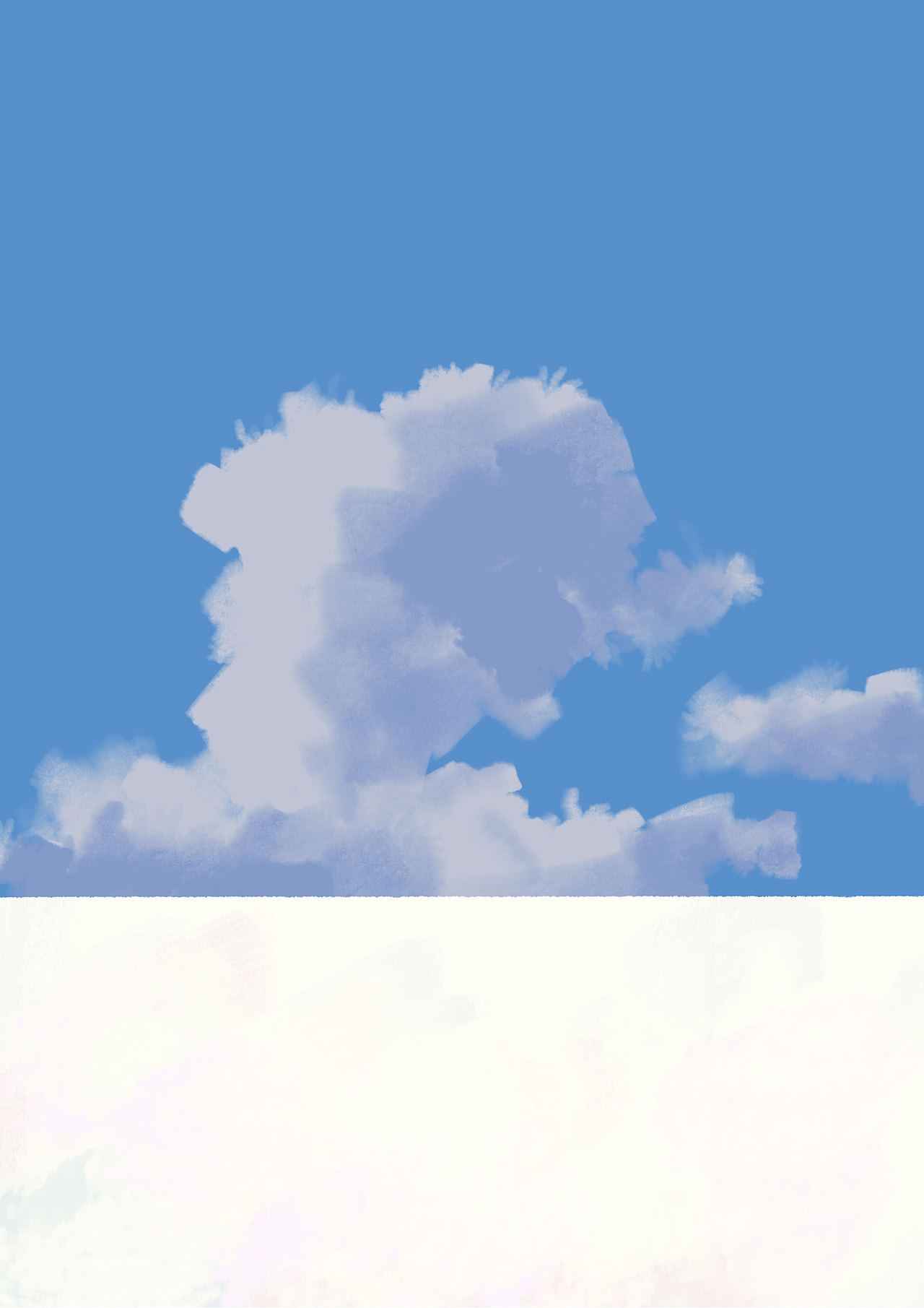 云端漫步（图ZMzU5NjM0NTA4） - 艺术插画 - 站酷设计师酸奶酪cos原创素材 - 站酷ZCOOL