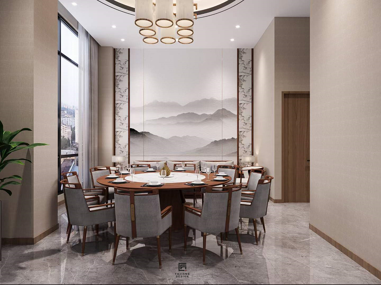 酒店会所设计| 赋予空间灵动的活力（图ZMzU1MTM3OTky） - 酒店餐饮设计 - 站酷设计师欣欣爱设计吖原创素材 - 站酷ZCOOL