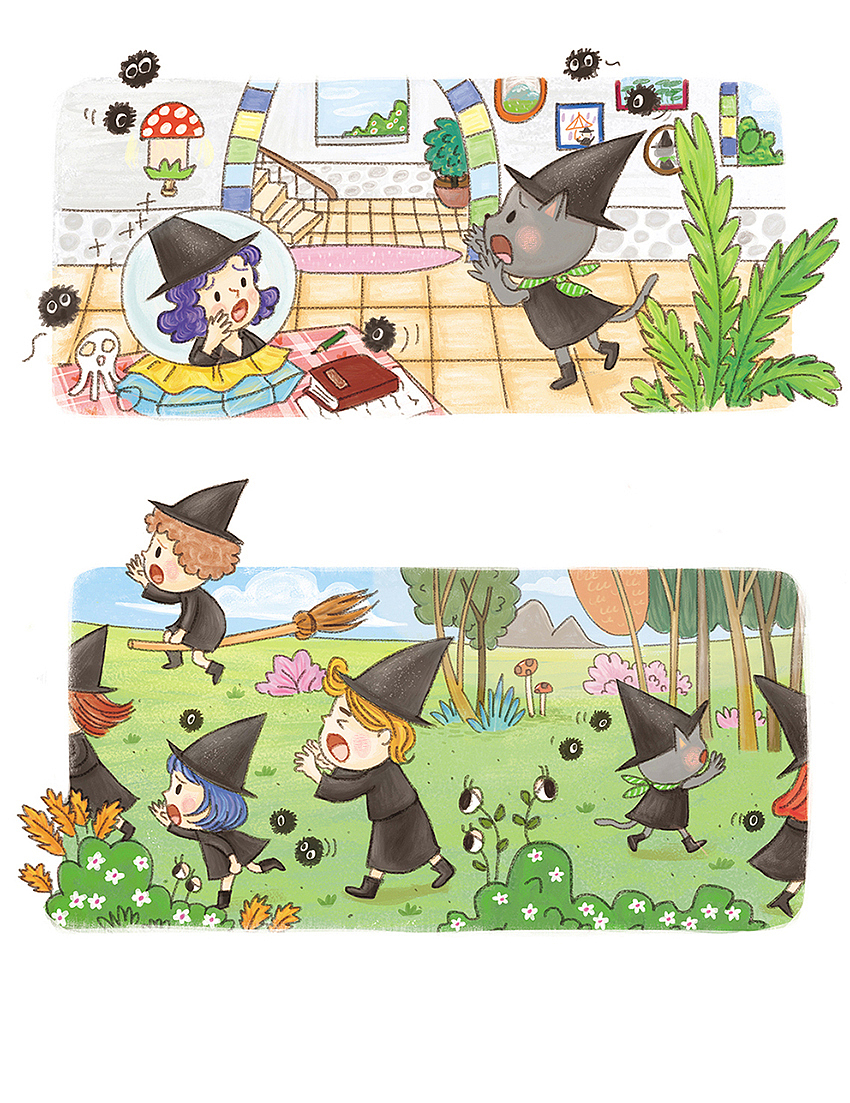 小魔女-糖果堆满山中湖