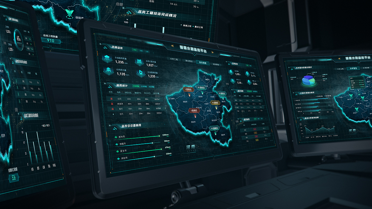 数字可视化大屏（图ZMzU4MTcwNzg0） - 其他UI - 站酷设计师酱香仔仔鱼原创素材 - 站酷ZCOOL
