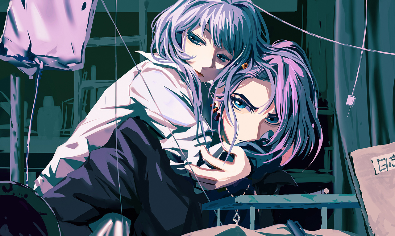 无期迷途同人 卓娅X局长（图ZMzQwNjM5MjUy） - 创作习作 - 站酷设计师西索千寻原创素材 - 站酷ZCOOL