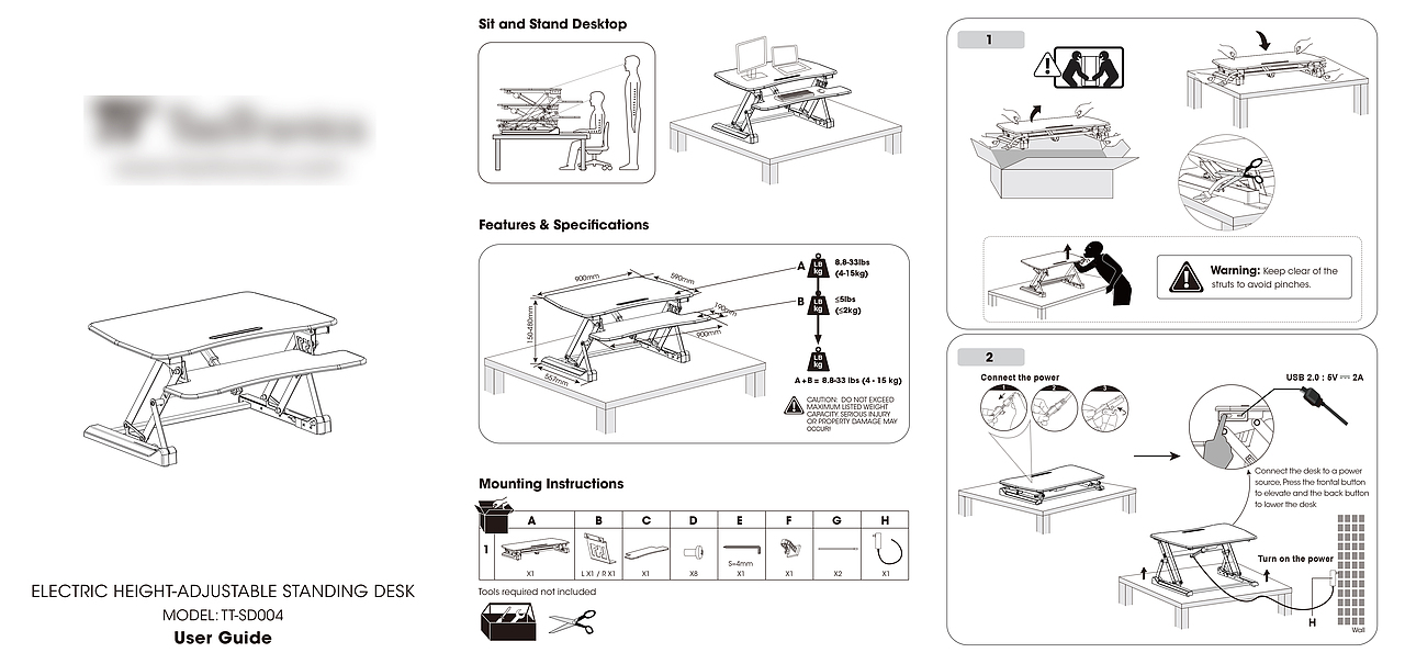 升降桌-说明书设计（图ZMzEyNzQzNzA0） - 包装 - 站酷设计师XXIANXXIANXXIAN原创素材 - 站酷ZCOOL