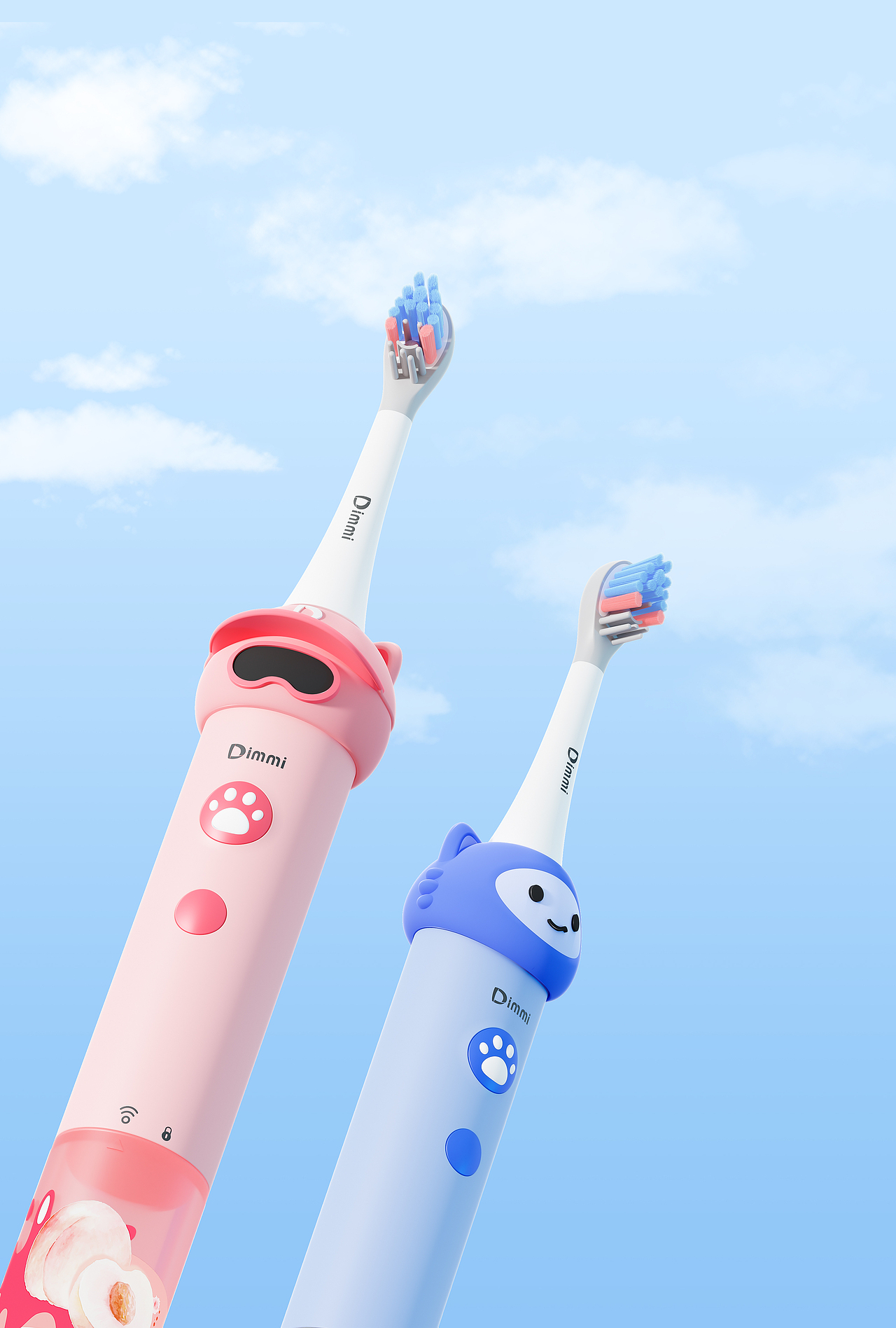 Blender三维建模渲染+设计-电动牙刷