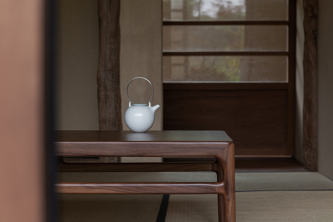 古婺窑火 玉青瓷茶具套装 得闲 产品摄影分享