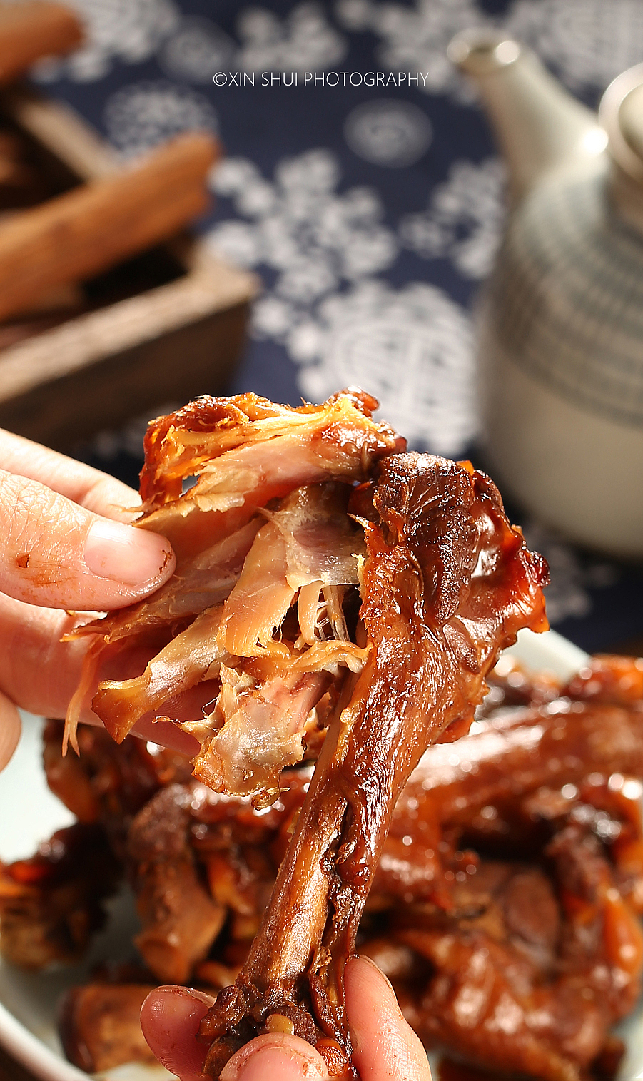 卤味小鸡腿（图ZMzI5NTQzMjUy） - 美食摄影 - 站酷设计师美食摄影师张新水原创素材 - 站酷ZCOOL