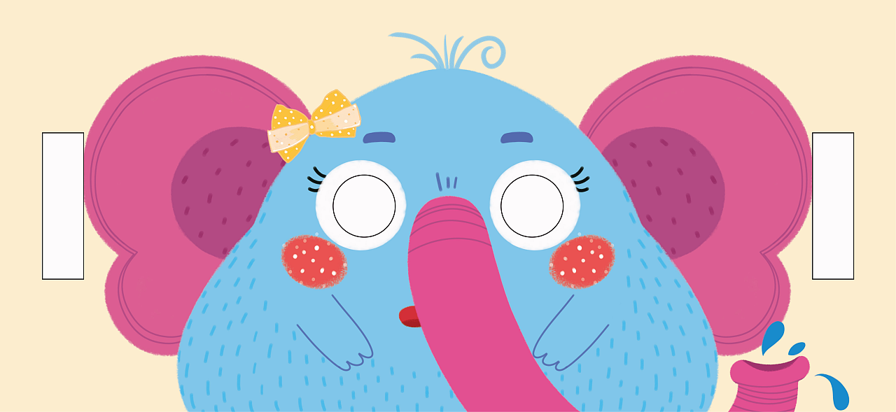 儿童绘本/儿童插画——《面具洞洞书》