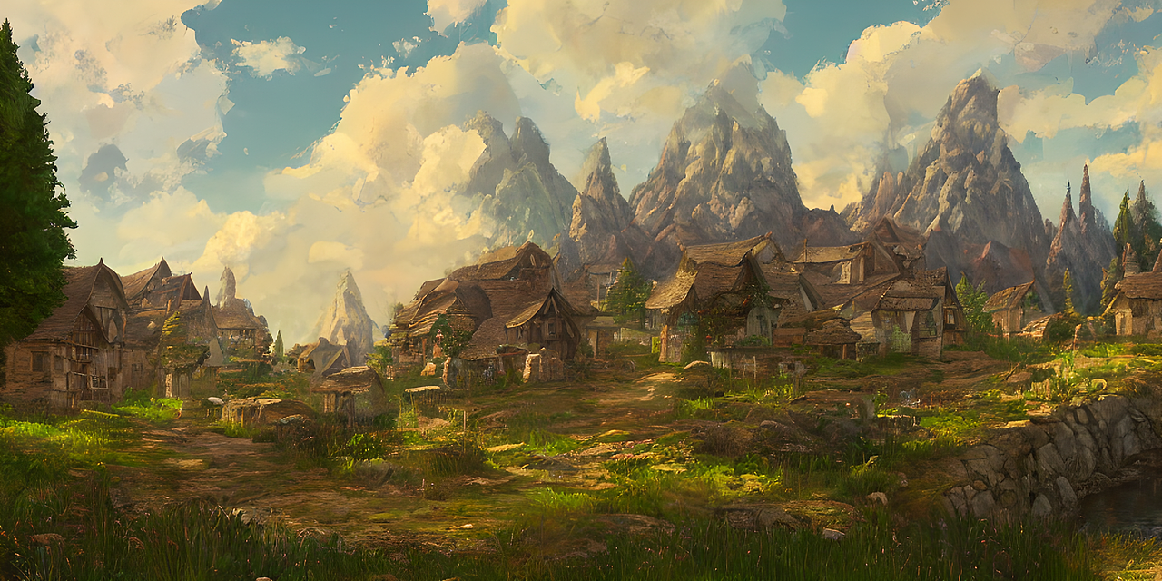 AI绘图-漫画场景/风景（图ZMzE3NjUwMzU2） - AI作品 - 站酷设计师evey_Chen原创素材 - 站酷ZCOOL