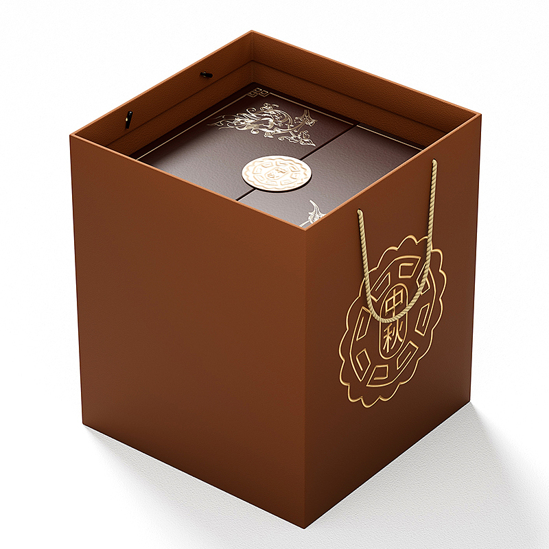 中秋节创意月饼连体礼盒包装