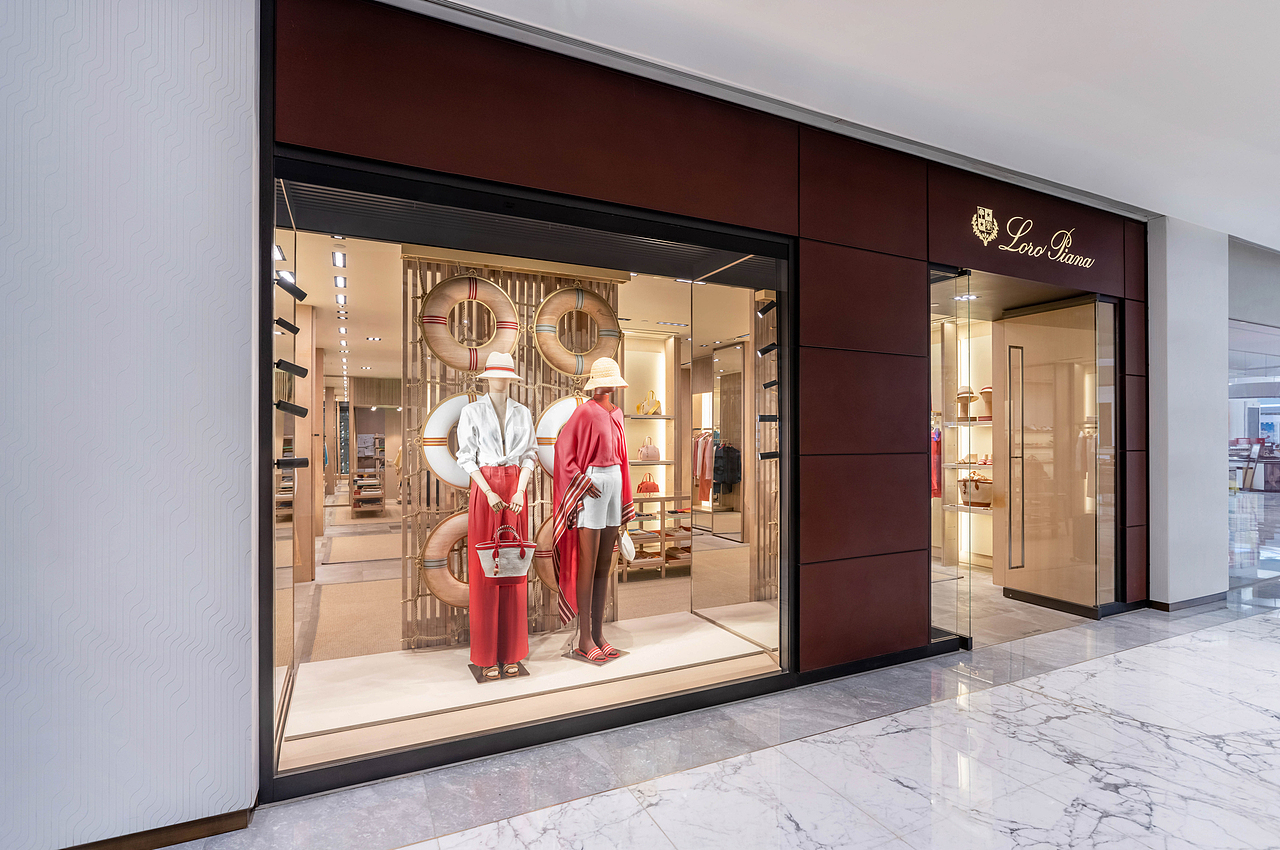 Loro Piana橱窗摄影