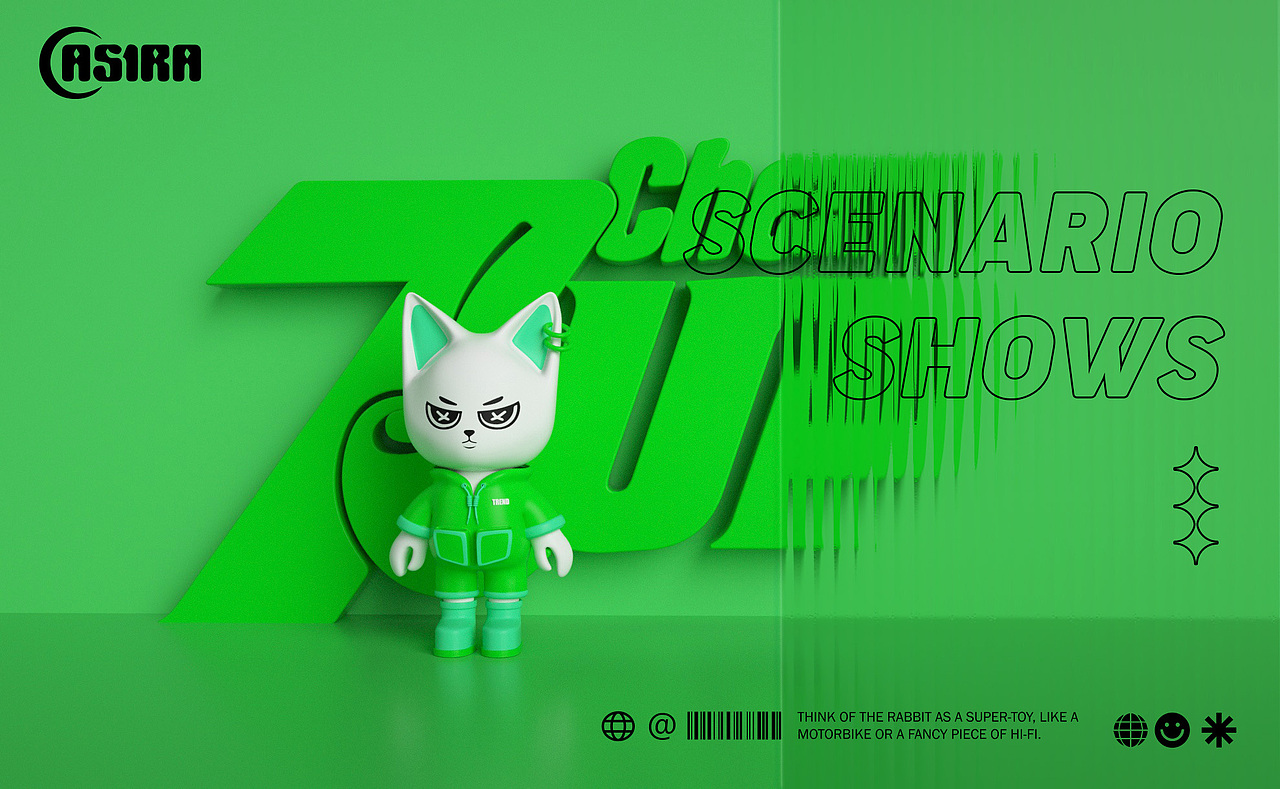 兔子IP建模渲染