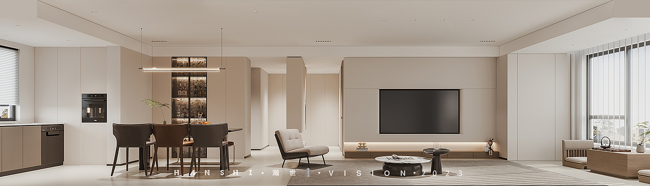 现代简约一瀚世表现