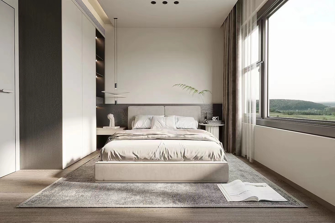 家装大平层效果图