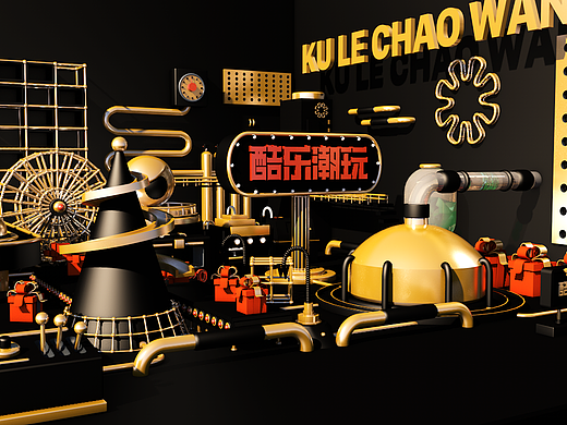 C4d作品（个人主页-ZNjA4MzcyMTY=） - 场景 - 站酷设计师wind陈原创素材 - 站酷ZCOOL