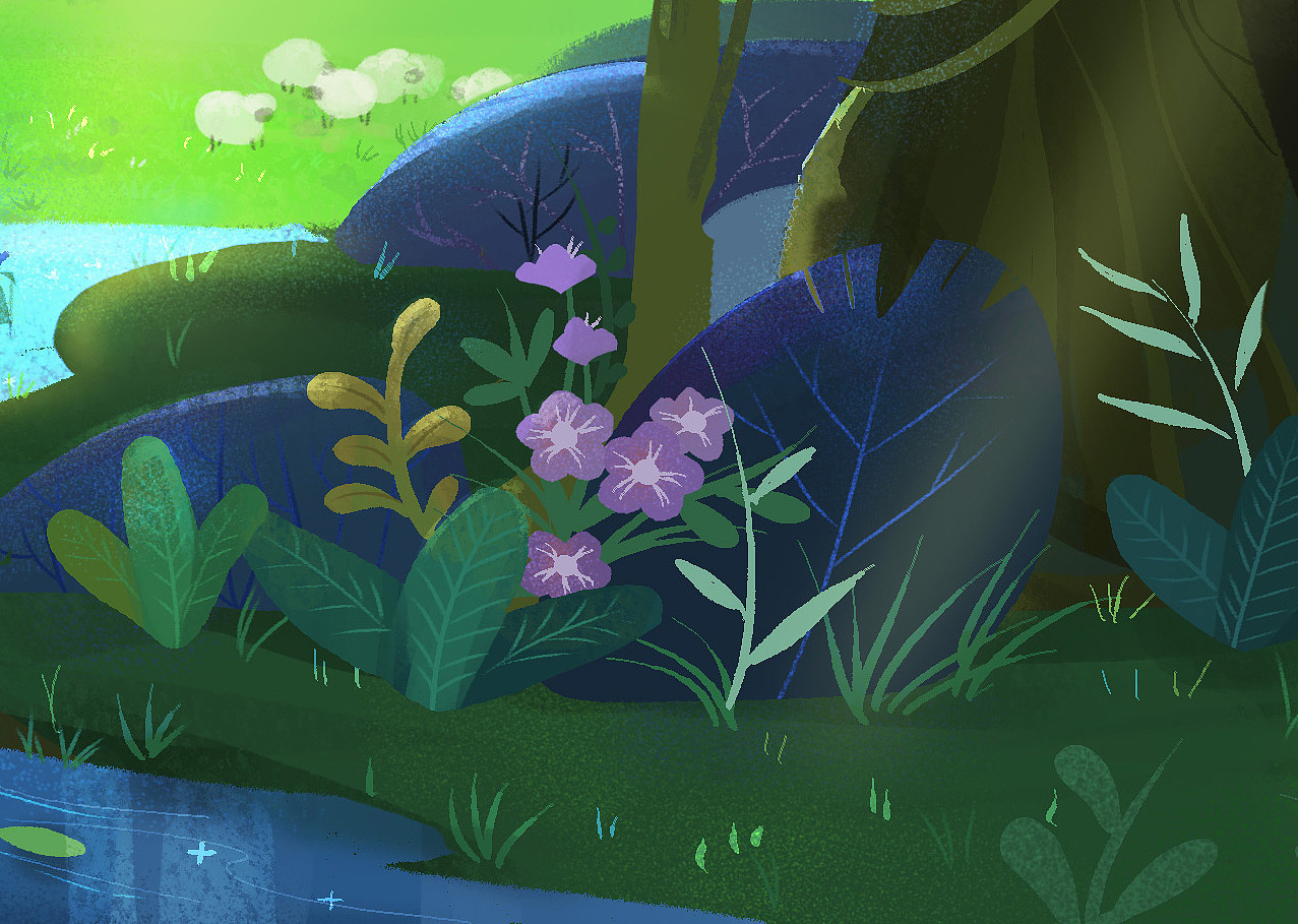 幻想世界-森林（图ZMzA4Njg1Njg4） - 概念设定 - 站酷设计师Cc渡狸原创素材 - 站酷ZCOOL