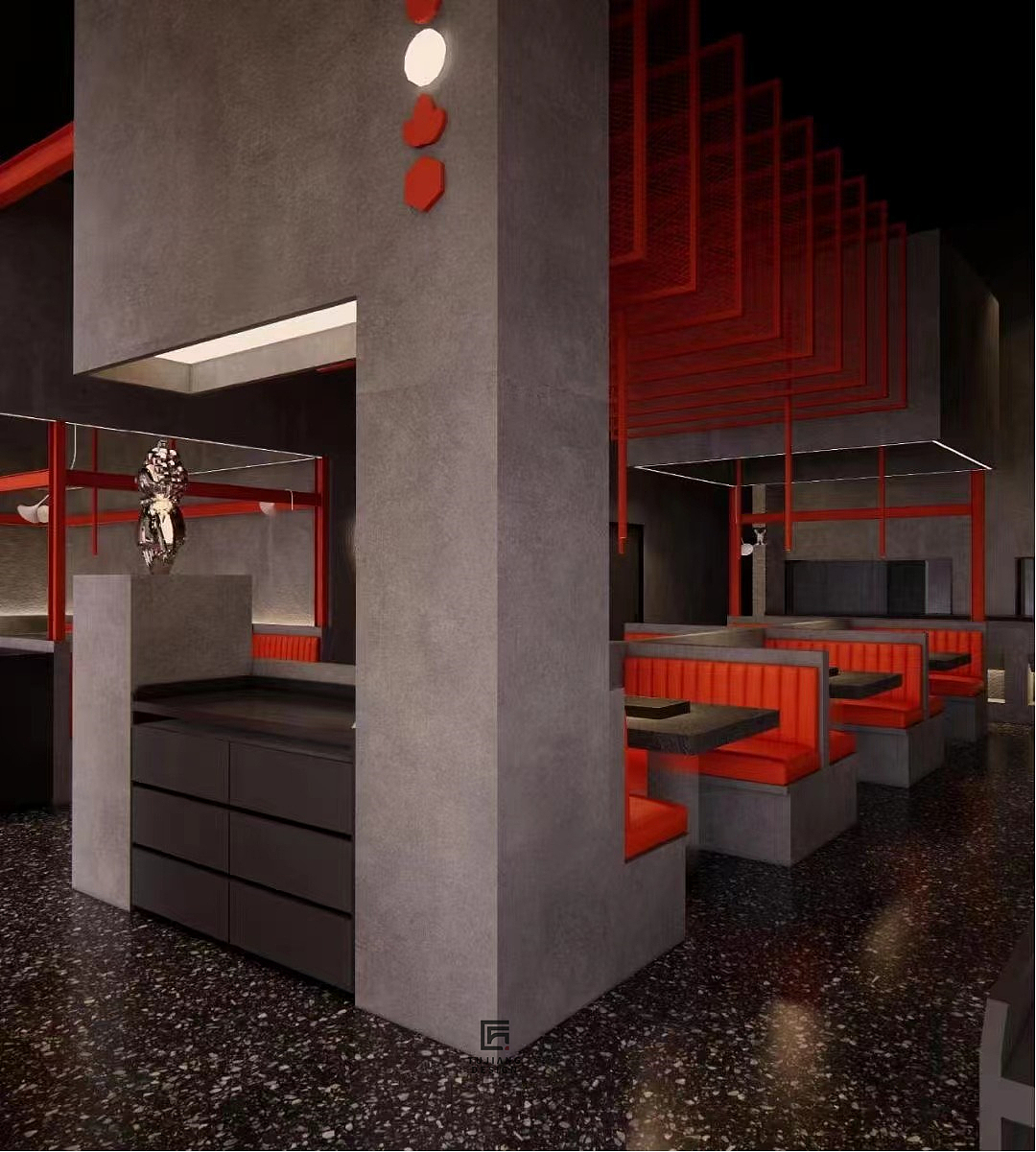 烤串店设计|吃肉也要有“文艺范”（图ZMzU3ODkxMjI4） - 商业空间设计 - 站酷设计师一然爱设计原创素材 - 站酷ZCOOL