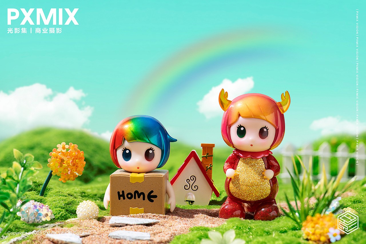 盲盒摄影丨泡泡玛特 HAPICO x 光影集 PXMIX