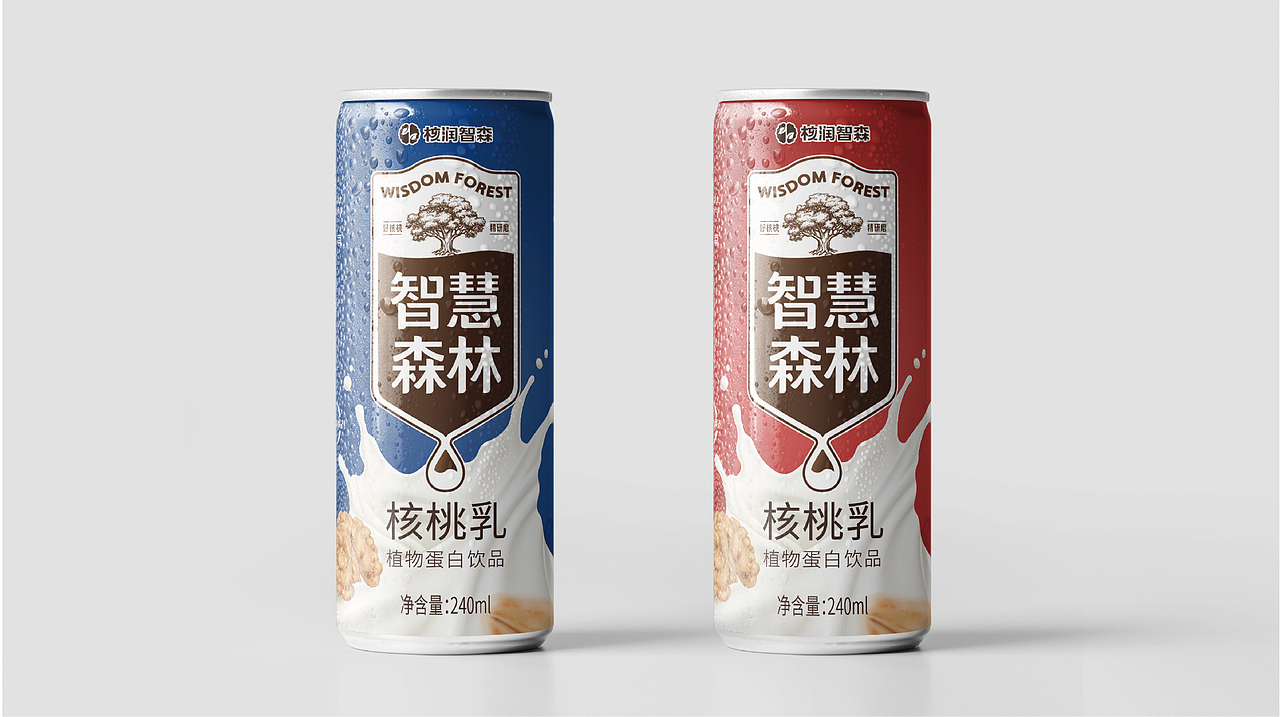 智慧森林 核桃乳