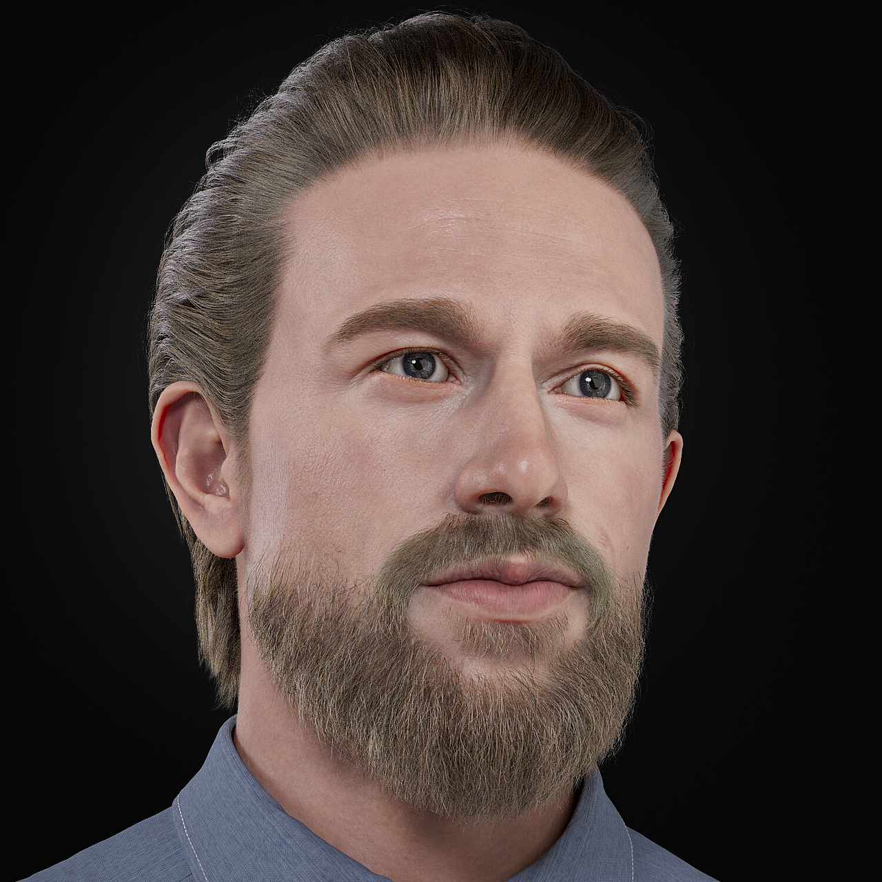 男头像练习（图ZMzE0ODU2NTY0） - 人物/生物 - 站酷设计师莫名其妙的模型师原创素材 - 站酷ZCOOL