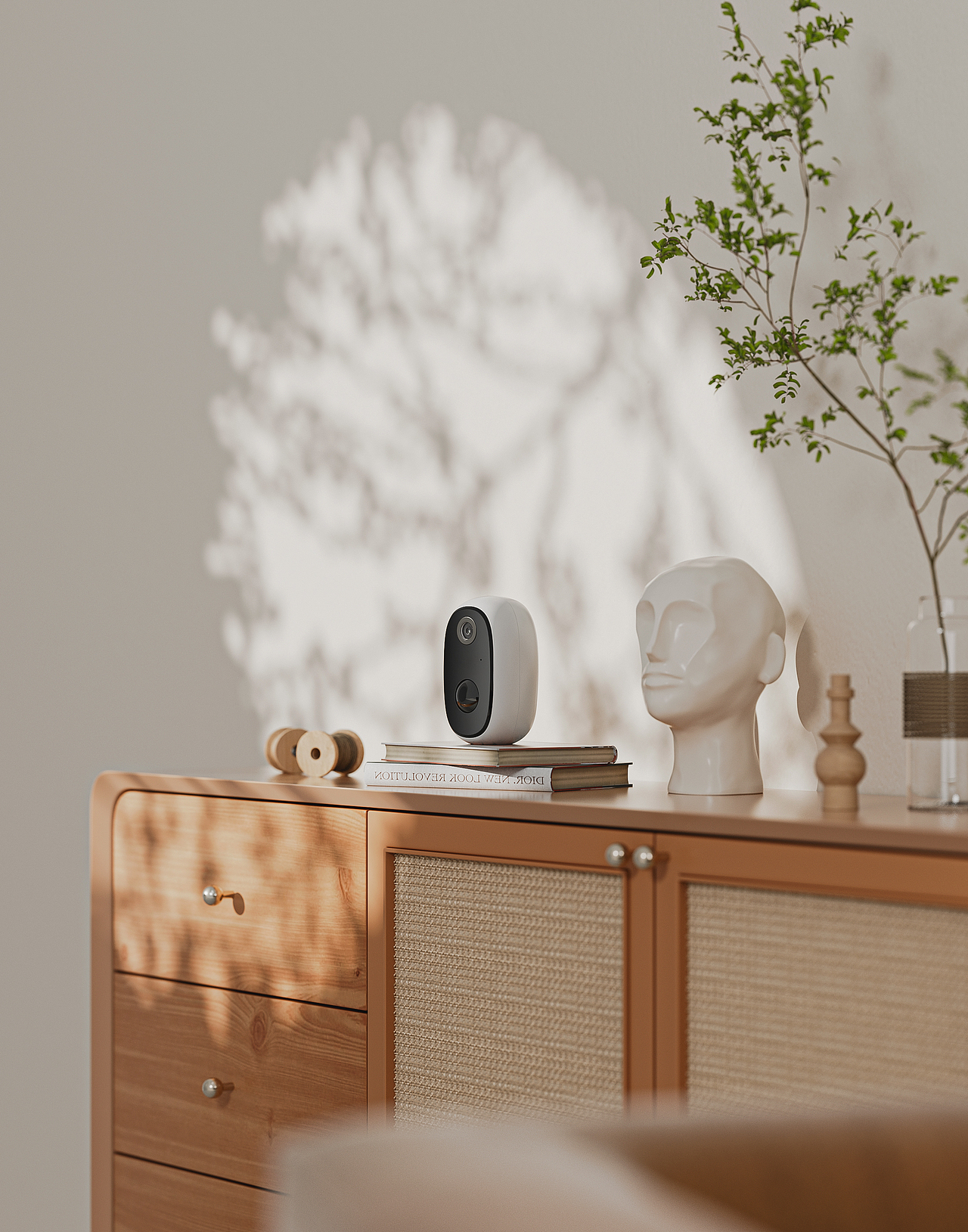 产品渲染丨智能家居安防监控