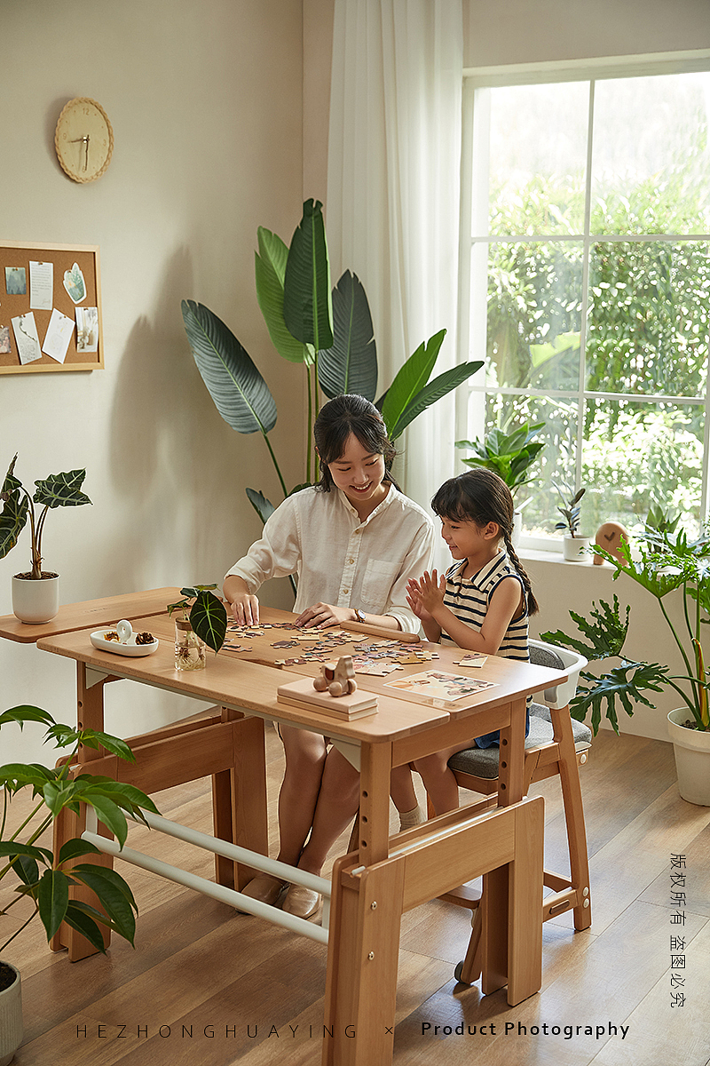 Mikids蜜孩子 || 儿童学习桌椅（图ZMzEzMTgwMTI0） - 产品摄影 - 站酷设计师禾众画映原创素材 - 站酷ZCOOL