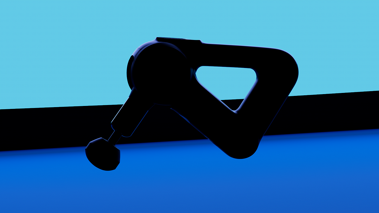 三维产品动画Therabody筋膜枪（临摹）（图ZMzQzMjczMDg0） - 动画/影视 - 站酷设计师潘三_原创素材 - 站酷ZCOOL