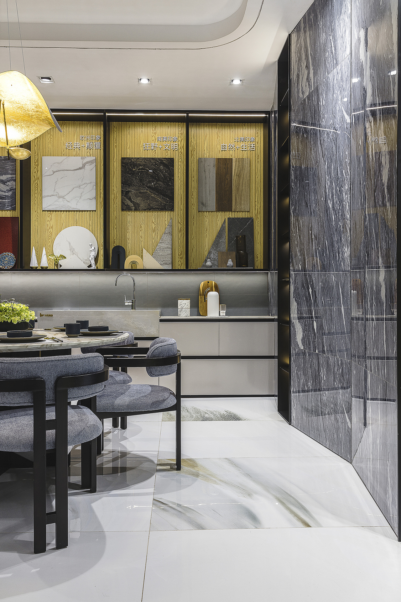 瓷砖展厅丨Impression of world（图ZMzMwNTg4Mjk2） - 商业空间设计 - 站酷设计师Yumi_杨原创素材 - 站酷ZCOOL