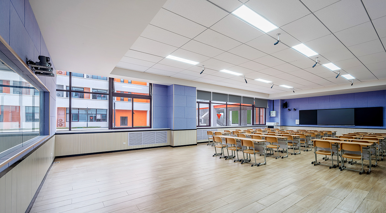 西安市经开第五学校|建筑拍摄