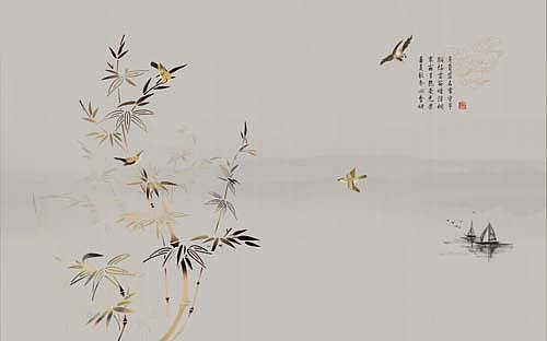 2023花鸟（图ZMzI4Nzc5OTky） - 商业插画 - 站酷设计师新中式纱画图库原创素材 - 站酷ZCOOL