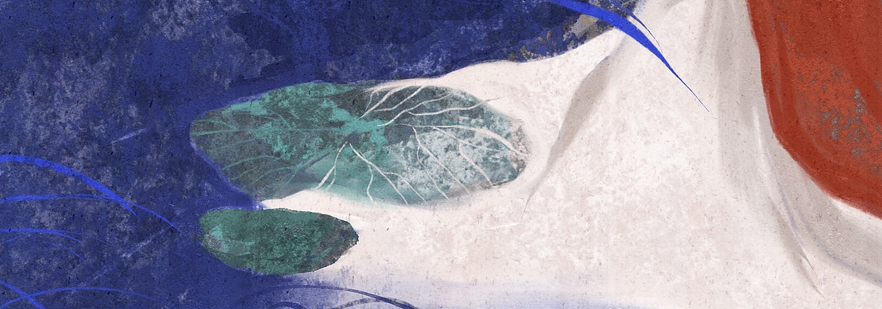 【蒹葭·诗经】——玉鸟集