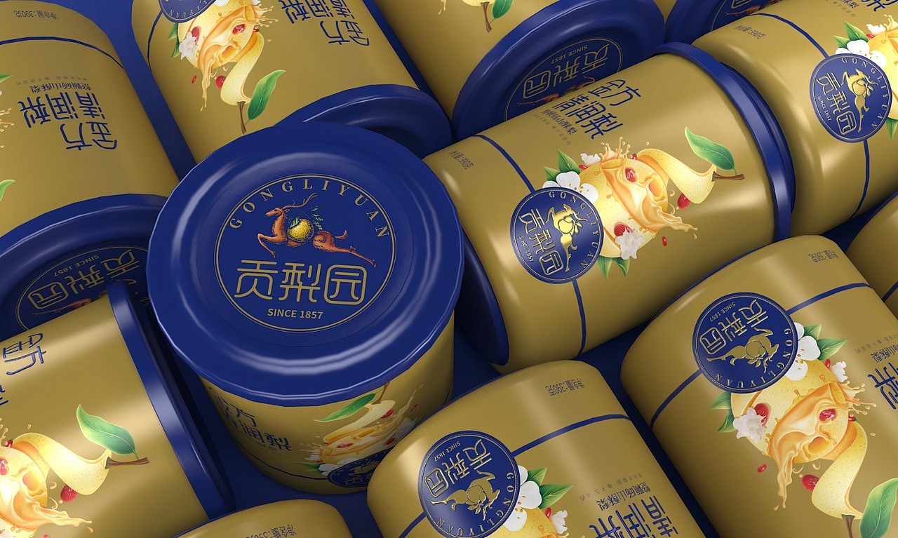 贡梨园金方清润梨 ——徐桂亮品牌设计!