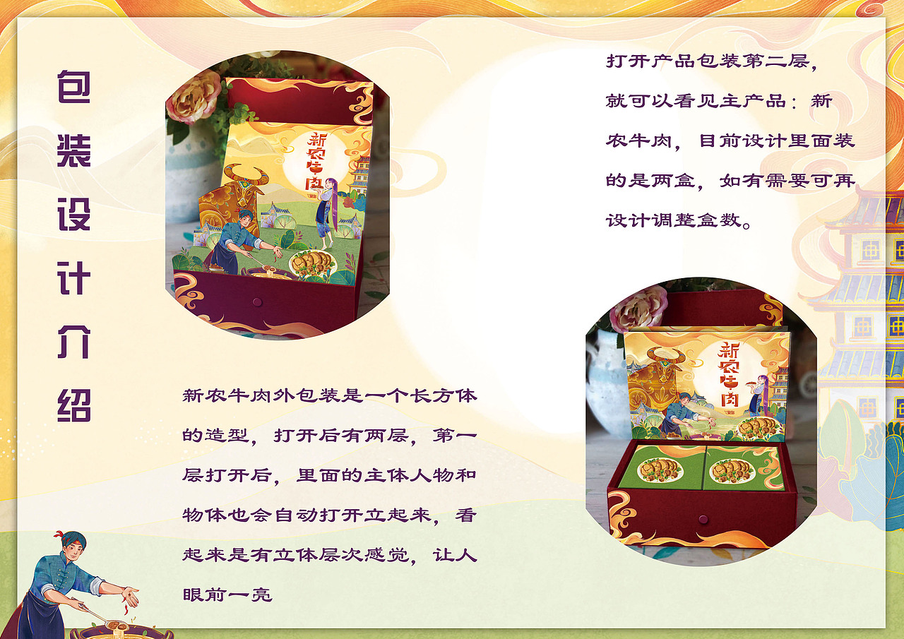 原创包装设计--新农牛肉