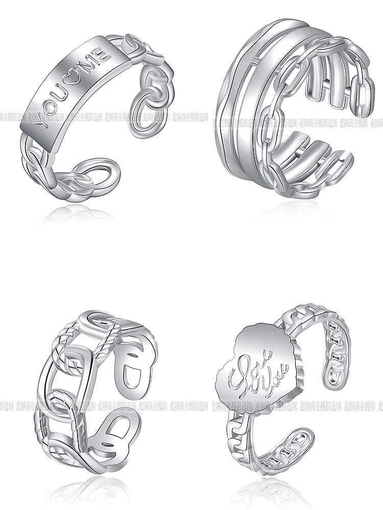 产品摄影 | 饰品精修 白底场景拍摄精修