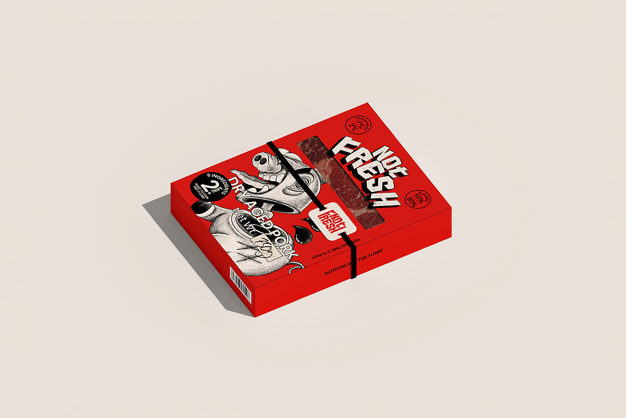 整点彩蛋xNotFresh熟成肉品牌视觉设计（图ZMzY1OTcyMTA0） - 品牌 - 站酷设计师整点彩蛋原创素材 - 站酷ZCOOL