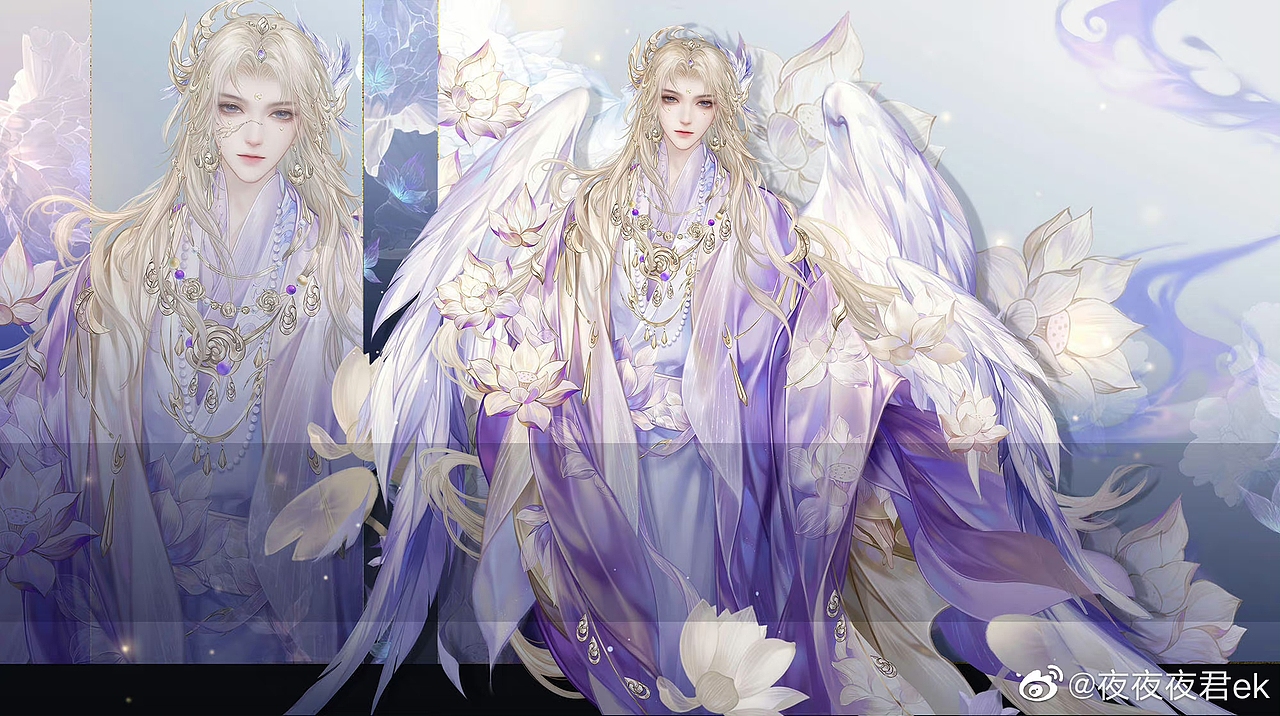 今年画的部分古风向立绘~（图ZMzU4NDI2MjEy） - 游戏原画 - 站酷设计师夜夜君el原创素材 - 站酷ZCOOL