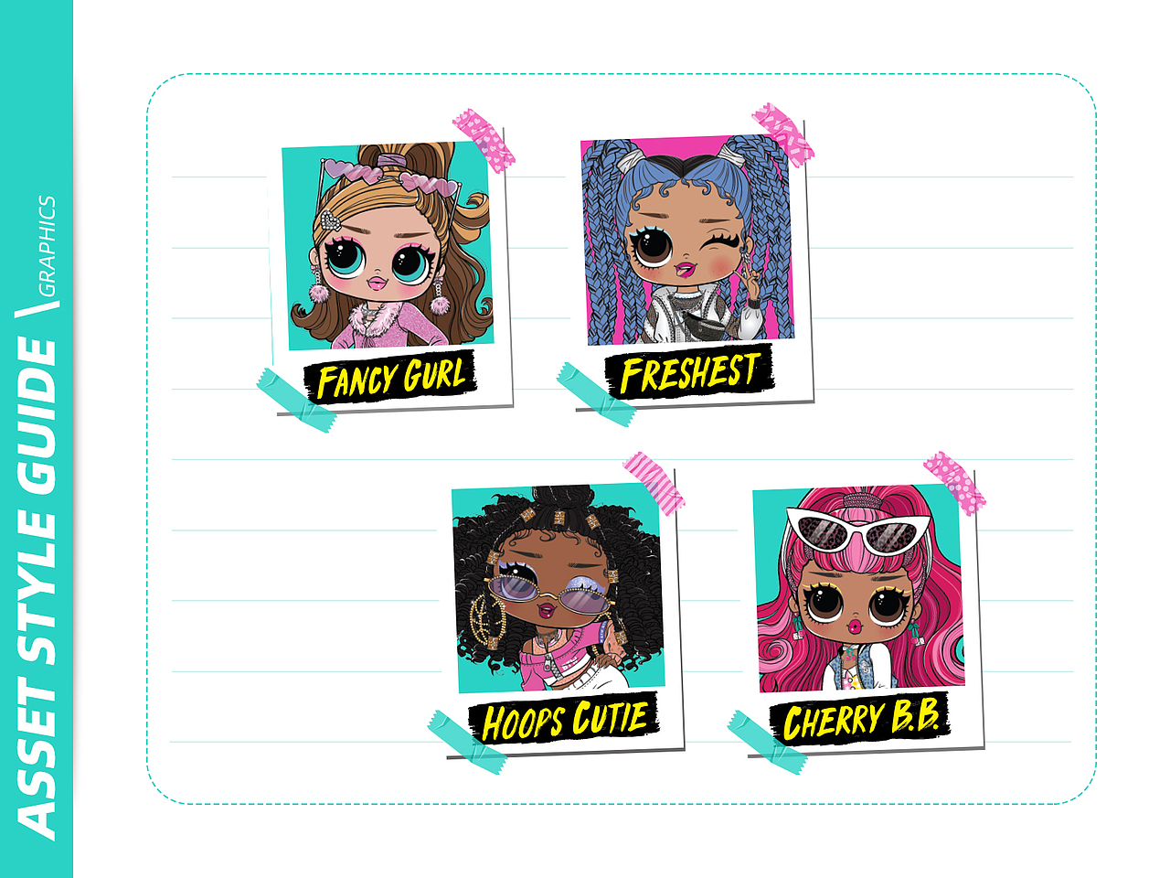 TWEENS ASSET STYLE GUIDE