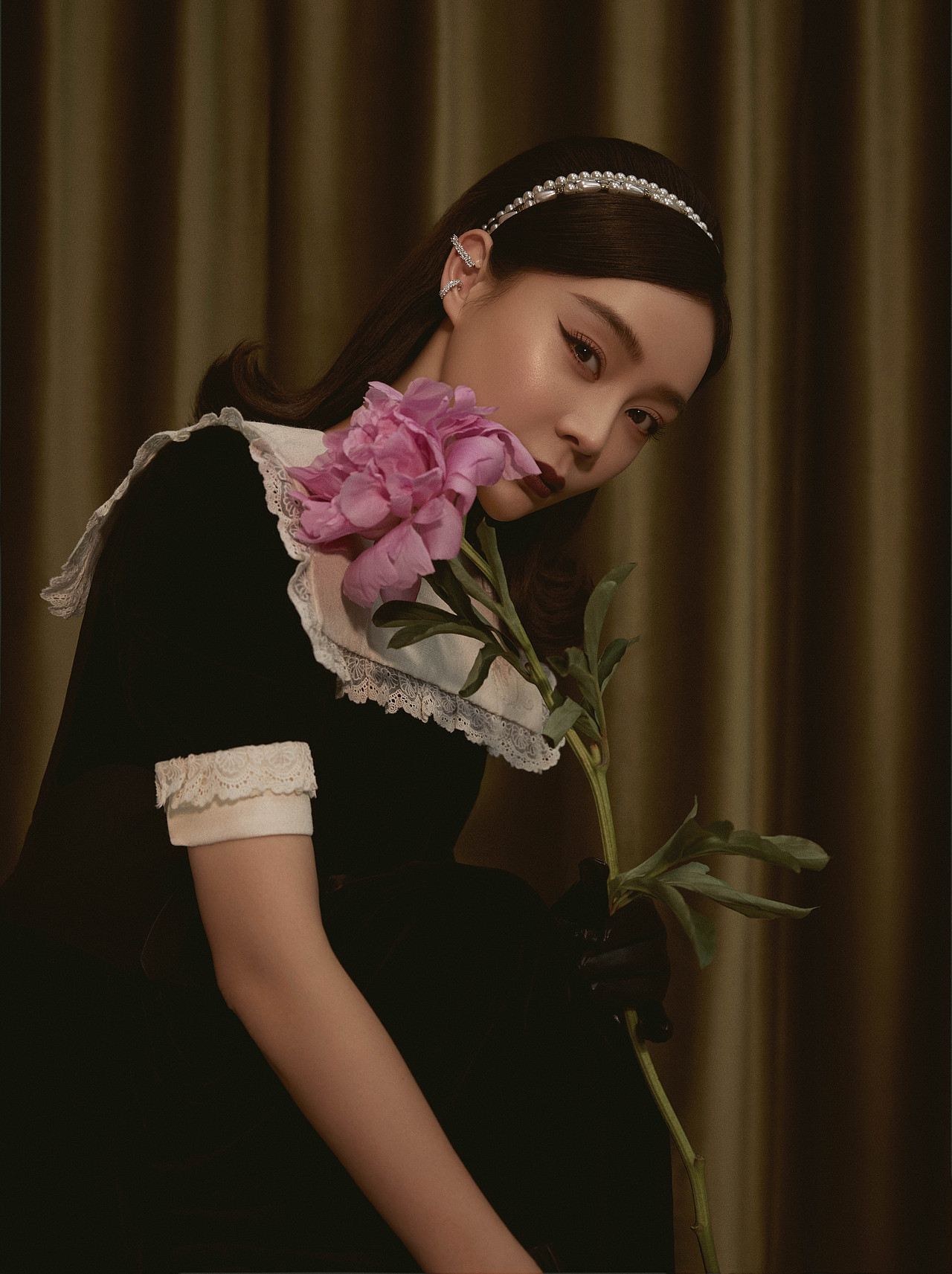 杂志摄影后期修图~袁姗姗