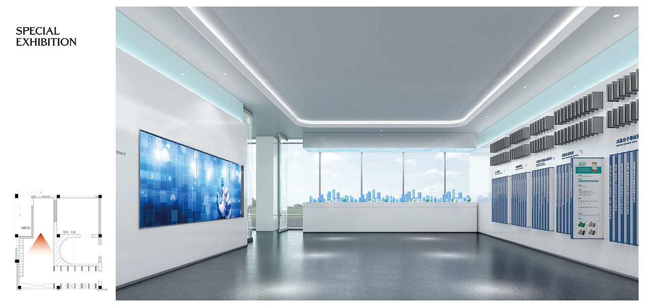 防水企业展厅设计(图ZMzI3MDUzMzI0) - 展陈设计 - 站酷设计师形而上设计事务所原创素材 - 站酷ZCOOL