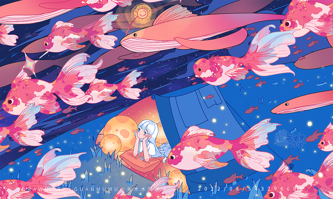 七八月的梦幻系（图ZMzEyNjE0MjY0） - 创作习作 - 站酷设计师关木木同学原创素材 - 站酷ZCOOL