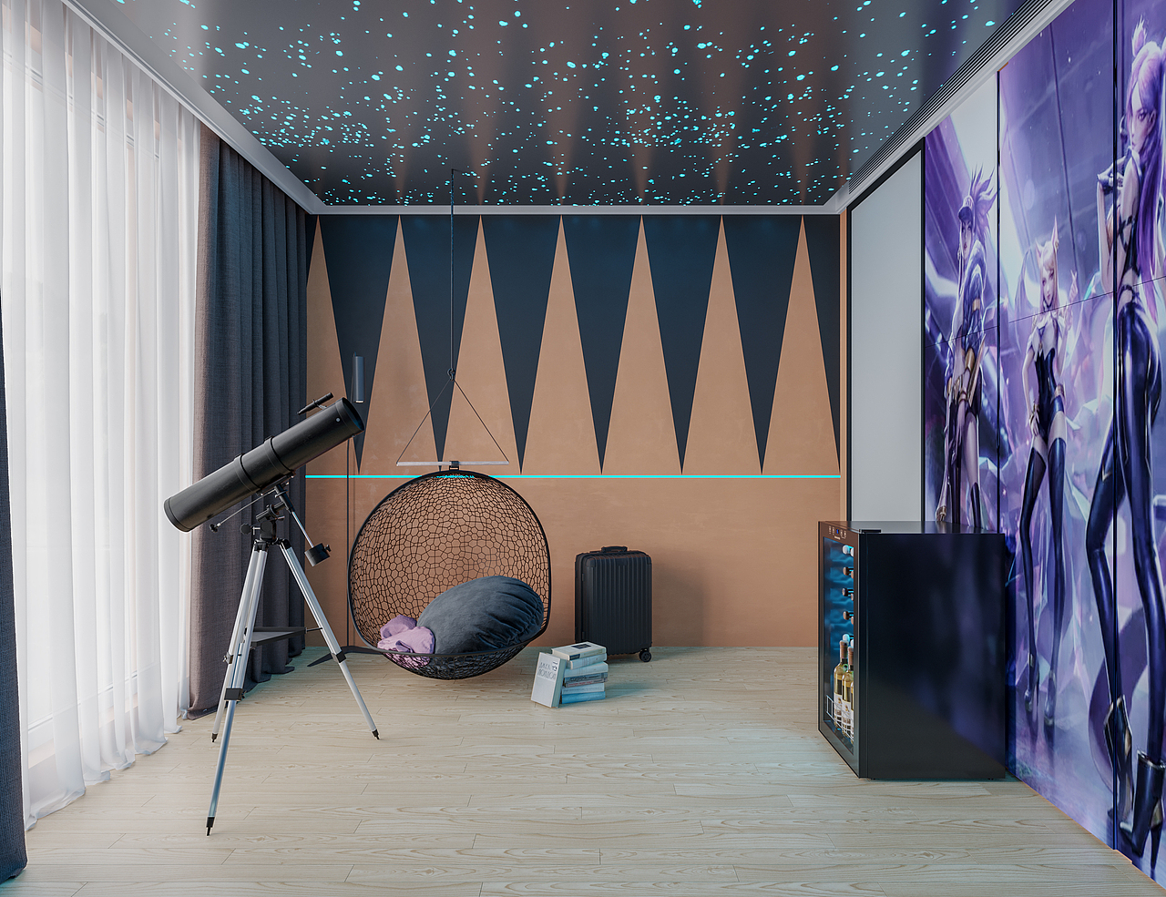 我的青春想要拥有的电竞房