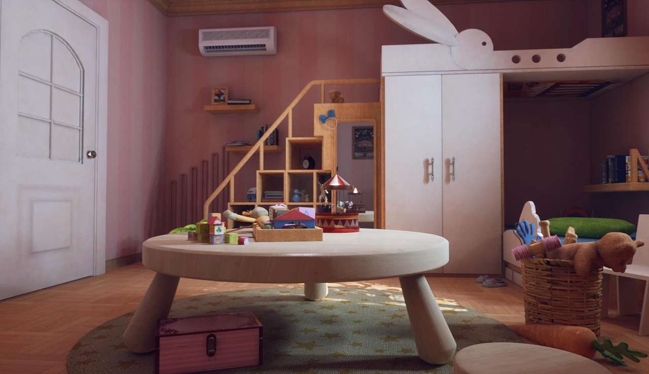 【UE4】儿童房间 [静态烘焙]（图ZMzE2OTE5NTU2） - 场景 - 站酷设计师Op_fairytail原创素材 - 站酷ZCOOL