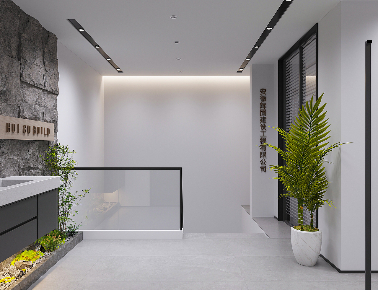 工装|办公空间（图ZMzIzOTQ4NTQw） - 家装设计 - 站酷设计师画画效果兔原创素材 - 站酷ZCOOL