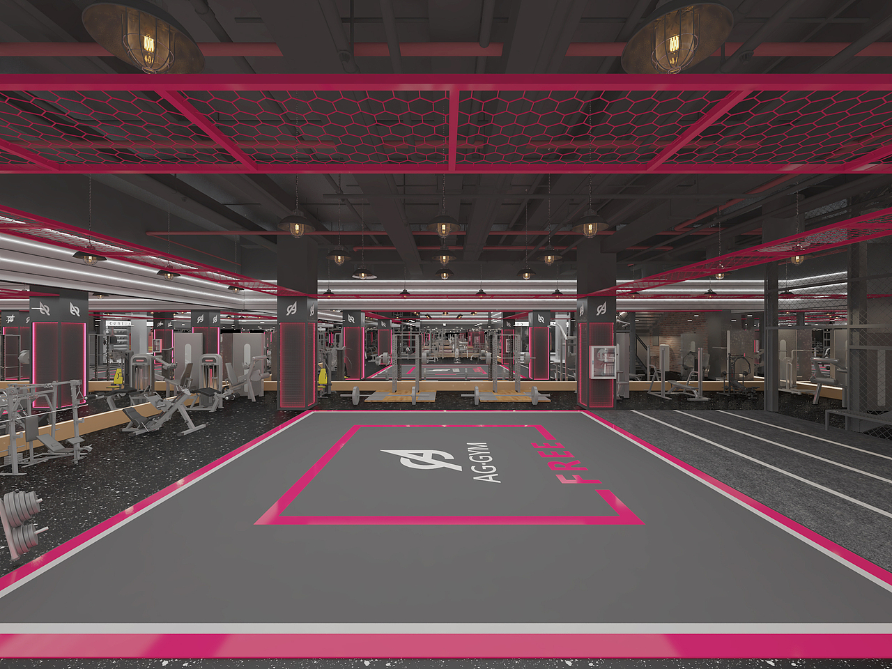 【新作】LK DESIGN 刘柯设计 | AG先锋健身房
