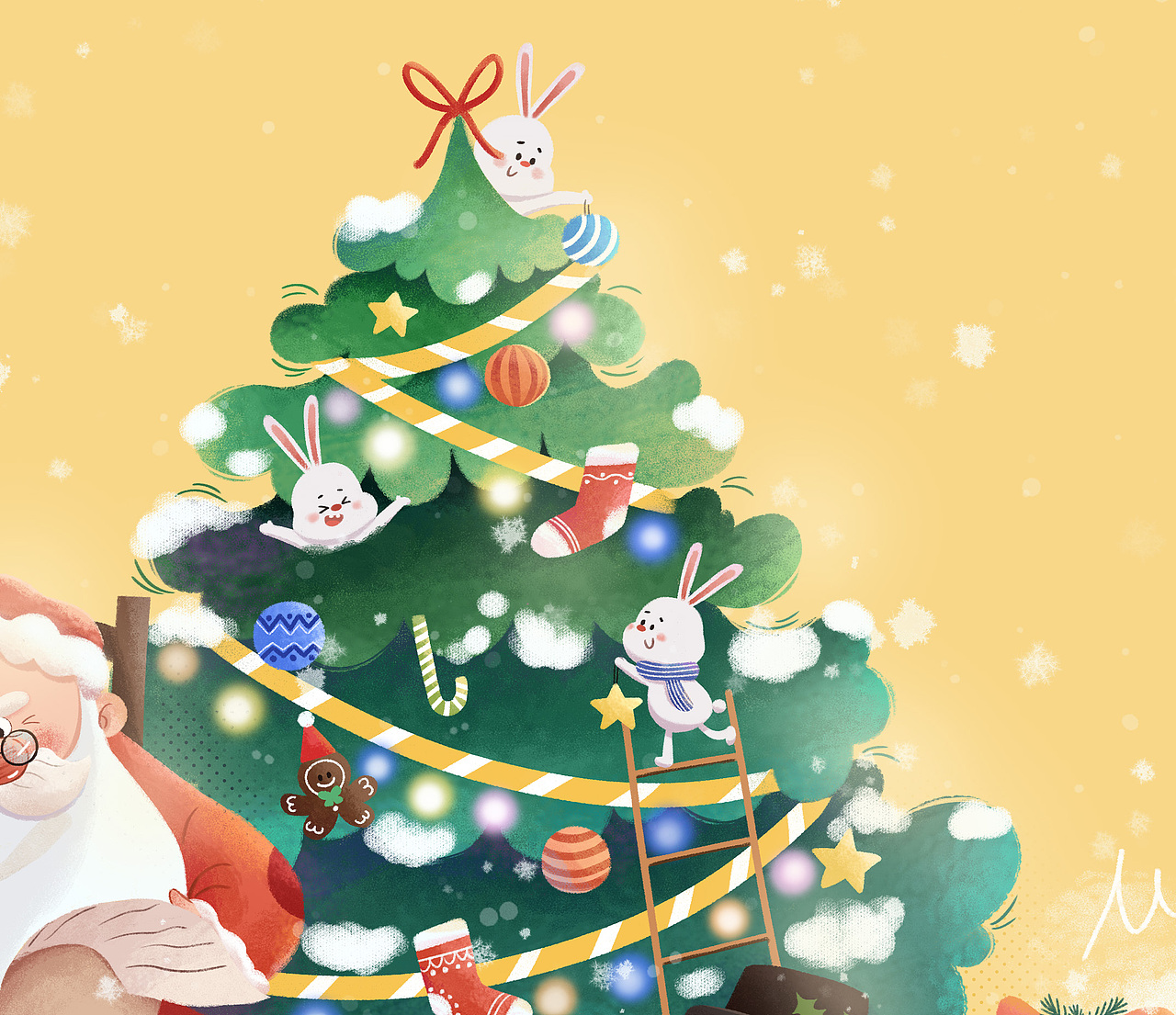 圣诞插画