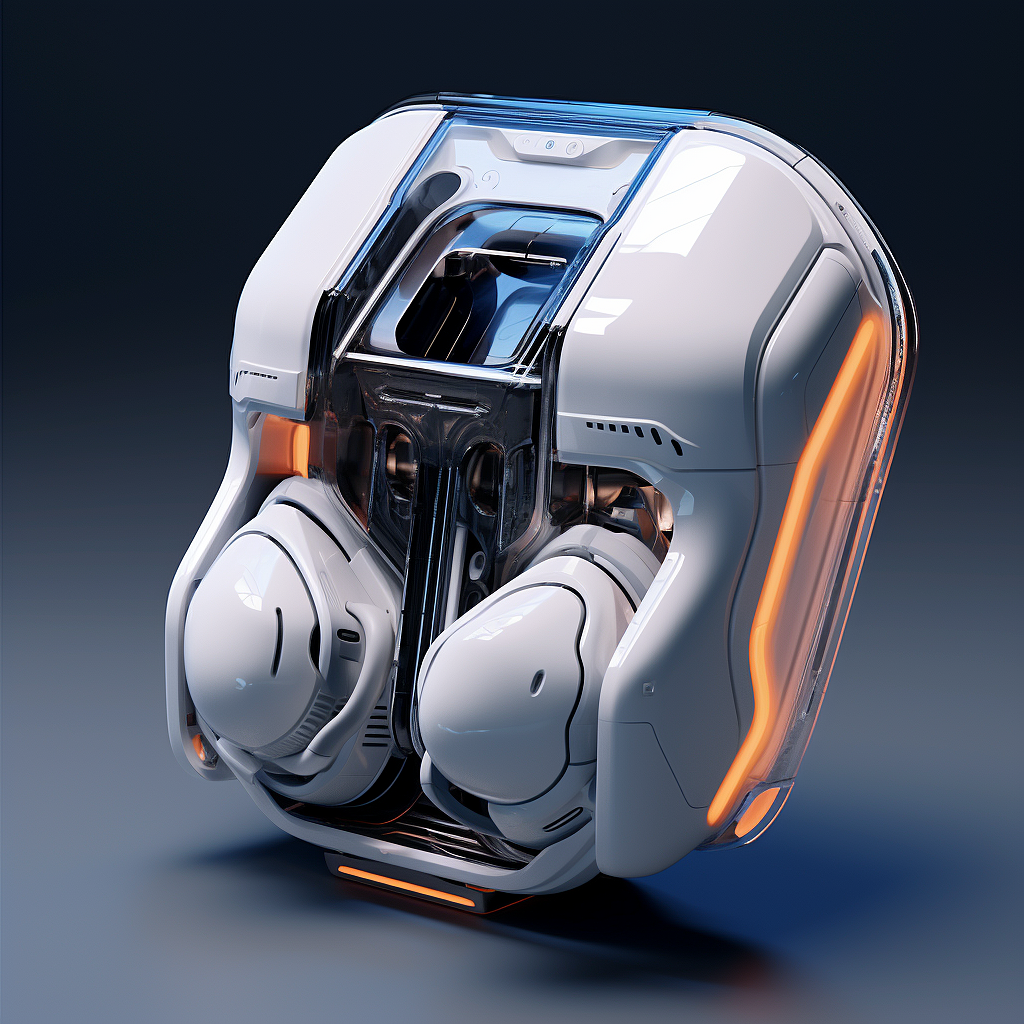 AI 创作_ 耳机壳 _ 太空舱系列（图ZMzUzOTgwNDU2） - 电子产品 - 站酷设计师VC23原创素材 - 站酷ZCOOL