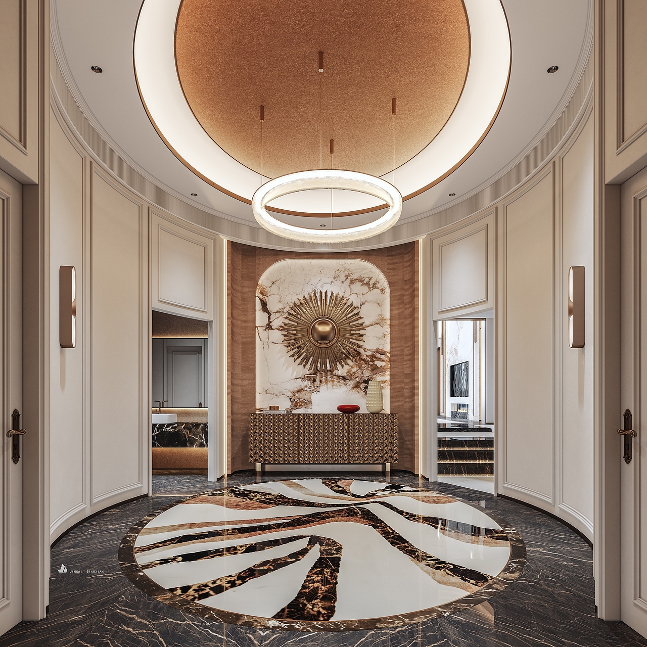 轻奢别墅案例集（图ZMzQ2MjY5ODAw） - 家装设计 - 站酷设计师金该效果图官方账原创素材 - 站酷ZCOOL