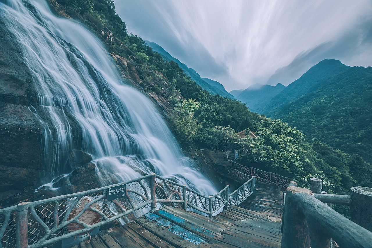 【自然风光摄影】广州白水寨瀑布